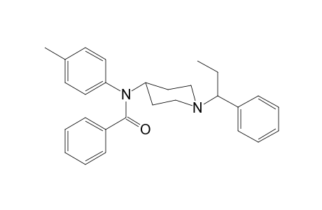N-4-Methylphenyl-N-[1-(1-phenylpropyl)piperidin-4-yl]benzamide