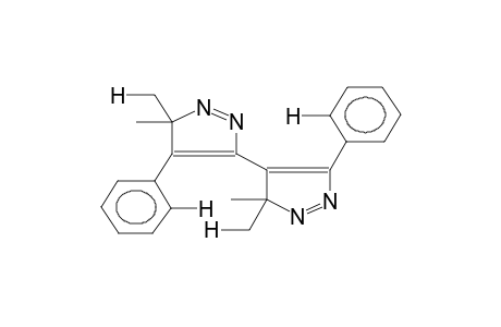 3,3,3',3'-Tetramethyl-4',5-diphenyl-4,5'-bi-3H-pyrazolyl
