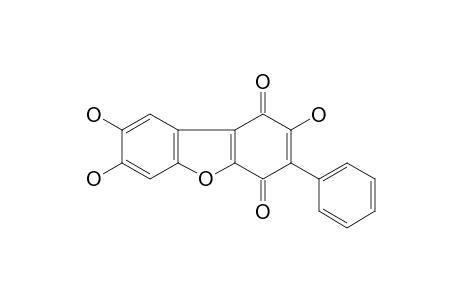 2,7,8-Trihydroxy-3-phenyl-1,4-dibenzofuran-dione