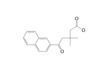 2-Naphthalenepentanoic acid, .beta.,.beta.-dimethyl-.delta.-oxo-