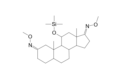 5.ALPHA.-ANDROSTAN-11.ALPHA.-OL-2,17-DIONE(2,17-DI-O-METHYLOXIME-11.ALPHA.-TRIMETHYLSILYL ETHER)