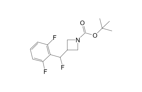 tert-butyl 3-[(2,6-difluorophenyl)(fluoro)methyl]azetidine-1-carboxylate