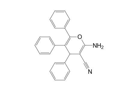 2-Amino-3-cyano-4,5,6-triphenyl-4H-pyran