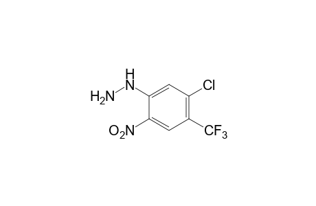 (5-CHLORO-2-NITRO-alpha,alpha,alpha-TRIFLUORO-p-TOLYL)HYDRAZINE