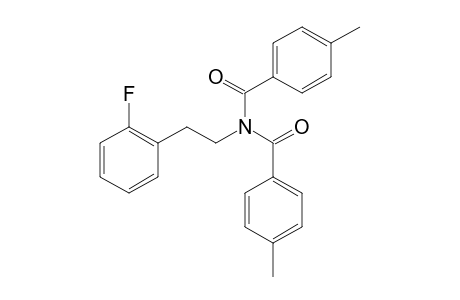 2-Fluorophenethylamine N,N-bis-(4-toluoyl)