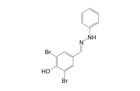 3,5-dibromo-4-hydroxybenzaldehyde, phenylhydrazone