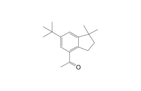 6-tert-butyl-1,1-dimethyl-4-indanyl methyl ketone