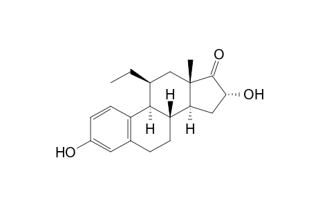 (8S,9S,11S,13S,14S,16R)-11-ethyl-13-methyl-3,16-bis(oxidanyl)-7,8,9,11,12,14,15,16-octahydro-6H-cyclopenta[a]phenanthren-17-one