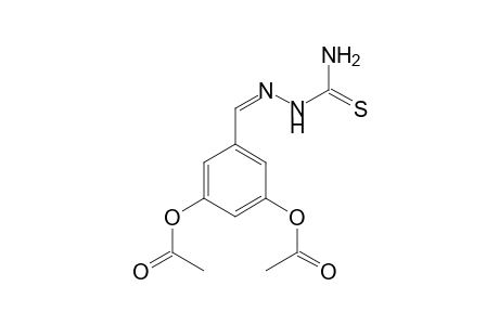 Hydrazinecarbothioamide, 2-(3,5-diacetoxyphenyl)methylene-