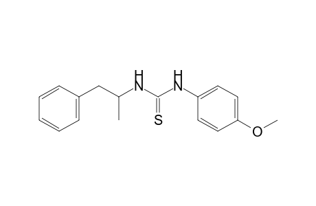 1-(p-Methoxyphenyl)-3-(alpha-methylphenethyl)-2-thiourea