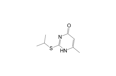 2-(Isopropylsulfanyl)-6-methyl-4(1H)-pyrimidinone