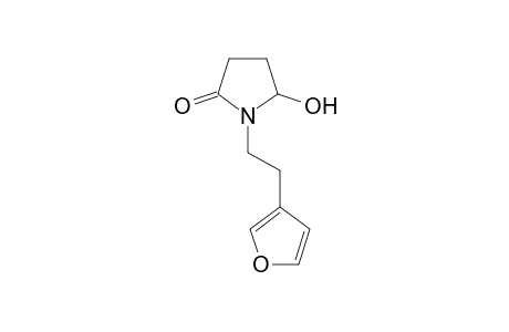 N-(2-(3-Furyl)propyl)-5-hydroxy-2-pyrrolidinone