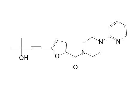 2-Methyl-4-(5-([4-(2-pyridinyl)-1-piperazinyl]carbonyl)-2-furyl)-3-butyn-2-ol