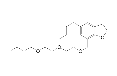 5-n-butyl-7-[[2-(2-Butoxyethoxy)ethoxy]methyl]-2,3-dihydrobenzo furan