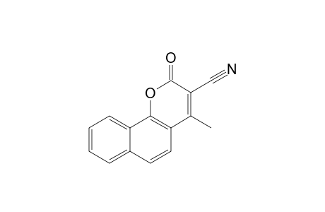 4-Methyl-2-oxo-2H-benzo[h]chromene-3-carbonitrile