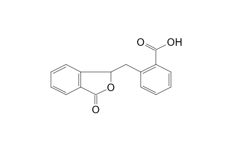 2-(3-Oxo-1,3-dihydroisobenzofuran-1-ylmethyl)benzoic acid