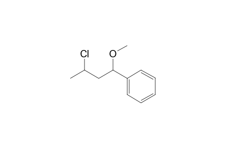 2-Chloro-4-methoxy-4-phenylbutane (isomer 1)