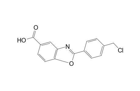 2-(alpha-chloro-p-tolyl)-5-benzoxazolecarboxylic acid