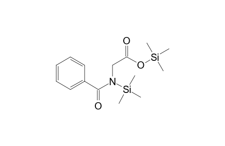 Glycine, N-benzoyl-N-(trimethylsilyl)-, trimethylsilyl ester