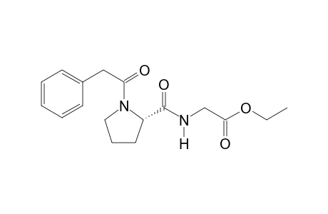 N-[(1-Phenylacetyl)-L-prolyl]glycine ethyl ester