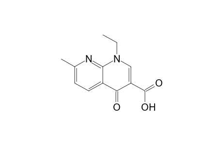 1-Ethyl-7-methyl-4-oxo-1,4-dihydro[1,8]naphthyridine-3-carboxylic acid