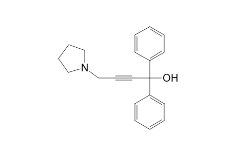 Benzenemethanol, .alpha.-phenyl-.alpha.-(3-(1-pyrrolidinyl)-1-propynyl)-