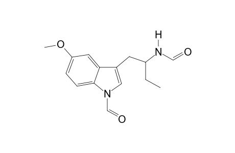 N-[1-(1-Formyl-5-methoxy-1H-indol-3-yl)butan-2-yl]formamide