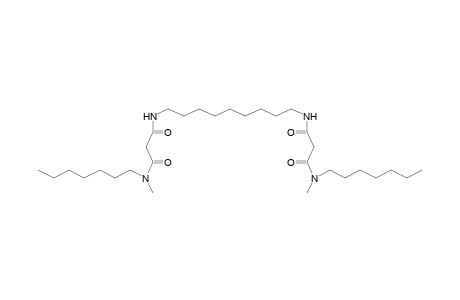 N-Heptyl-N'-(9-[2-(heptyl-methyl-carbamoyl)-acetylamino]-nonyl)-N-methyl-malonamide