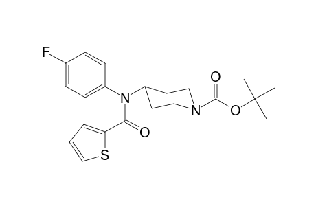 tert-Butyl-4-[(4-fluorophenyl)(thiophene-2-carbonyl)amino]piperidine-1-carboxylate