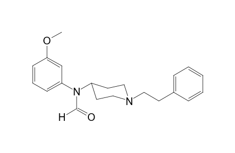 N-(3-Methoxyphenyl)-N-(1-phenethyl-4-piperidyl)formamide