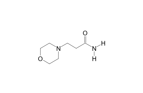 4-Morpholinepropionamide