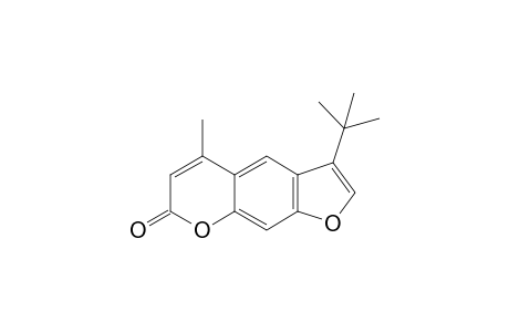 3-Tert-butyl-5-methyl-7-furo[3,2-g][1]benzopyranone