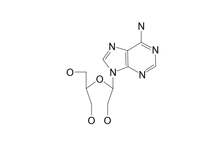 2-(1-Adenin-9-yl-2-hydroxy-ethoxy)propane-1,3-diol