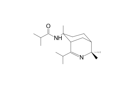 (1S,5S,8R)-8-N-ISOBUTYROYLAMINO-2-ISOPROPYL-4,4,8-TRIMETHYL-3-AZABICYCLO[3.3.1]NON-2-ENE