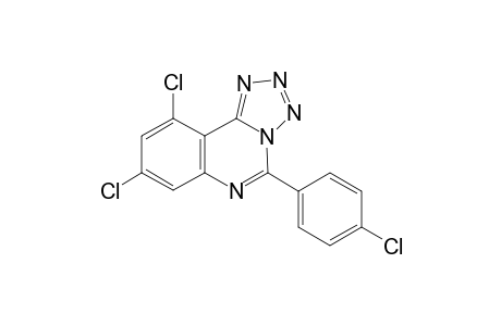 5-(4'-Chlorophenyl)-8,10-dichlorotetrazolo[5,4-c]quinazoline