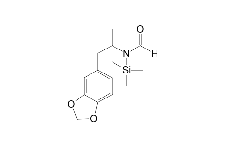 N-Formyl-3,4-methylenedioxyamphetamine TMS