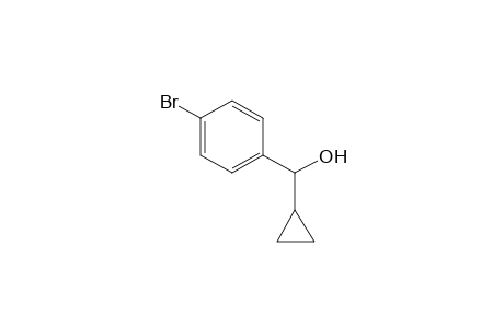 BENZYL ALCOHOL, P-BROMO-A-CYCLOPROPYL-,