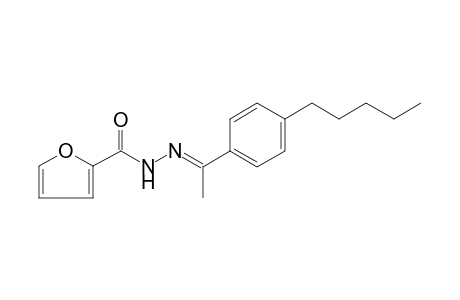 N'-[(E)-1-(4-pentylphenyl)ethylidene]-2-furohydrazide