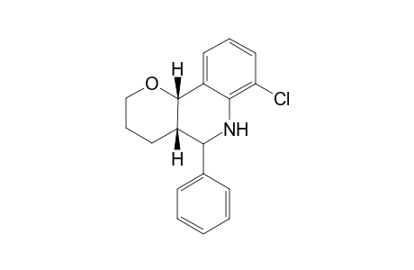 4-Chloro-6-phenyl-6,6a,7,8,9,10a-hexahydropyrano[3,2-c[quinoline