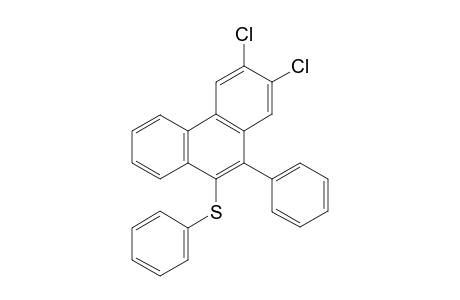 (2,3-Dichloro-10-phenylphenanthren-9-yl)(phenyl)sulfane