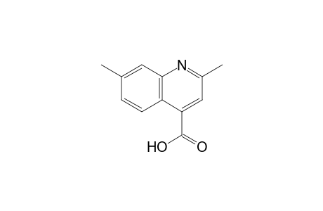 4-Quinolinecarboxylic acid, 2,7-dimethyl-