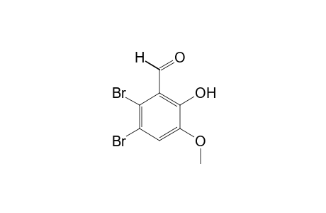 5,6-dibromo-2-hydroxy-m-anisaldehyde