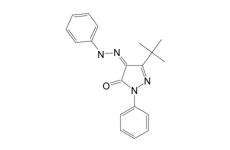 3-tert-butyl-1-phenylpyrazole-4,5-dione, 4-phenylhydrazone