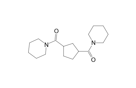 Cyclopentane-1,3-dicarboxylic acid dipiperidide