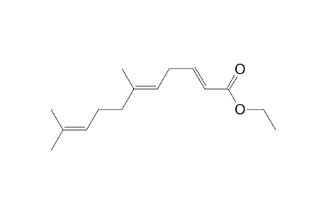 Ethyl (2E,5E)-6,10-dimethylundeca-2,5,9-trienoate