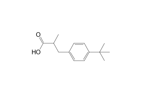 Propanoic acid, 2-methyl-3-[4-t-butyl]phenyl-