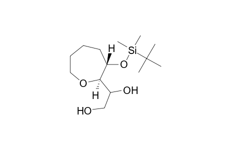 (2S*,3S*)-2-[3'-(tert-butyldimethylsiloxy)-2'-oxepanyl]-1,2-ethanediol