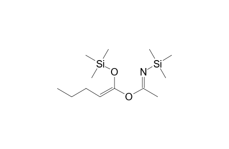 Silylation artifact from Pentanoic Acid and BSA