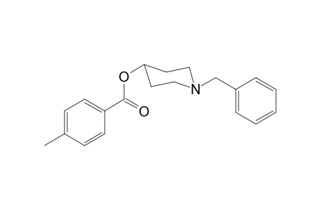 1-Benzylpiperidin-4-yl-4-methyl benzoate