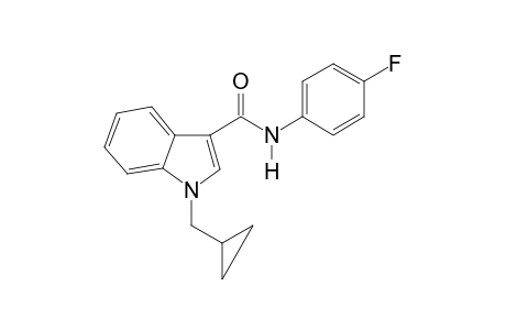 1-Cyclopropylmethyl-N-(4-fluorophenyl)-1H-indole-3-carboxamide